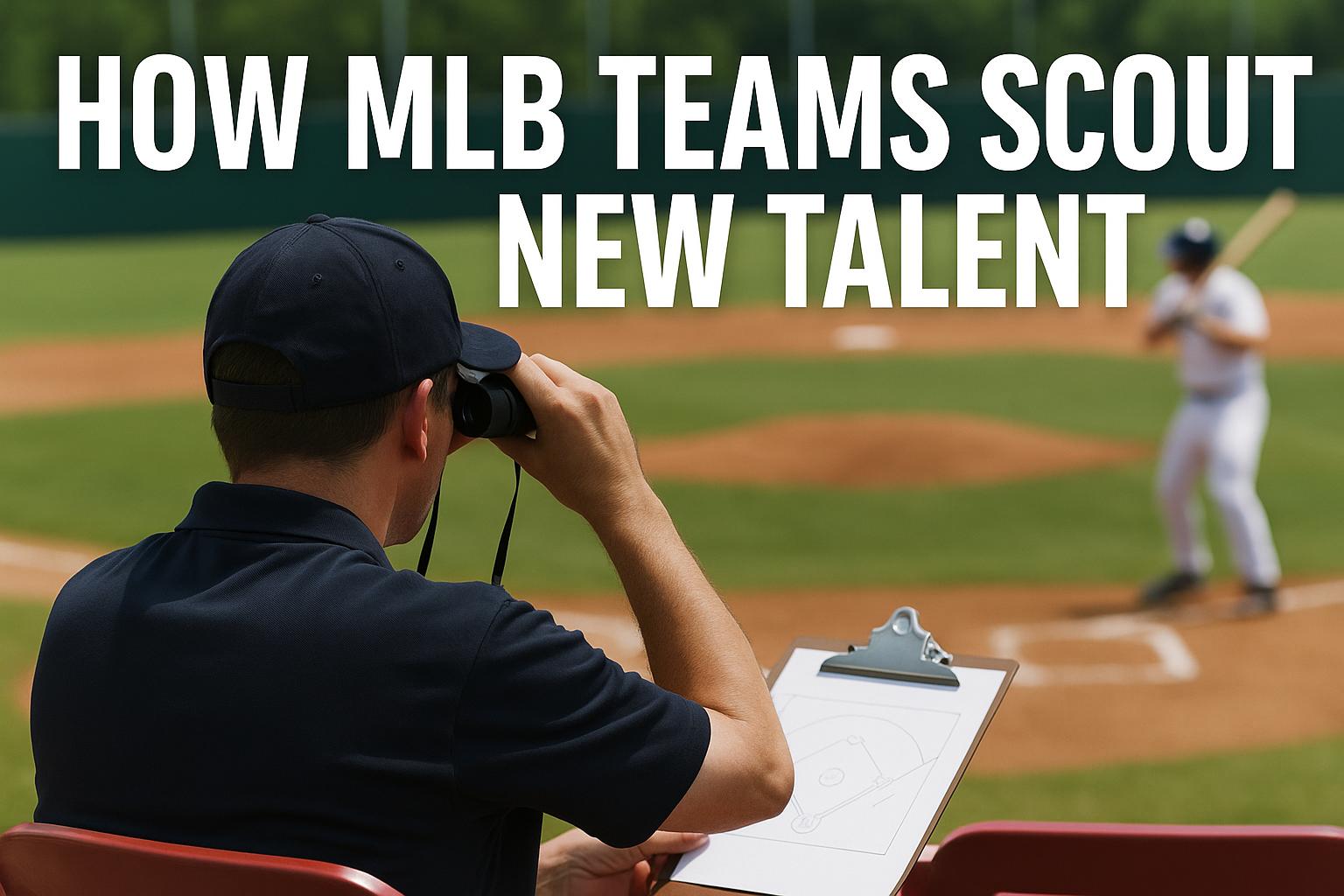How MLB teams scout new talent.