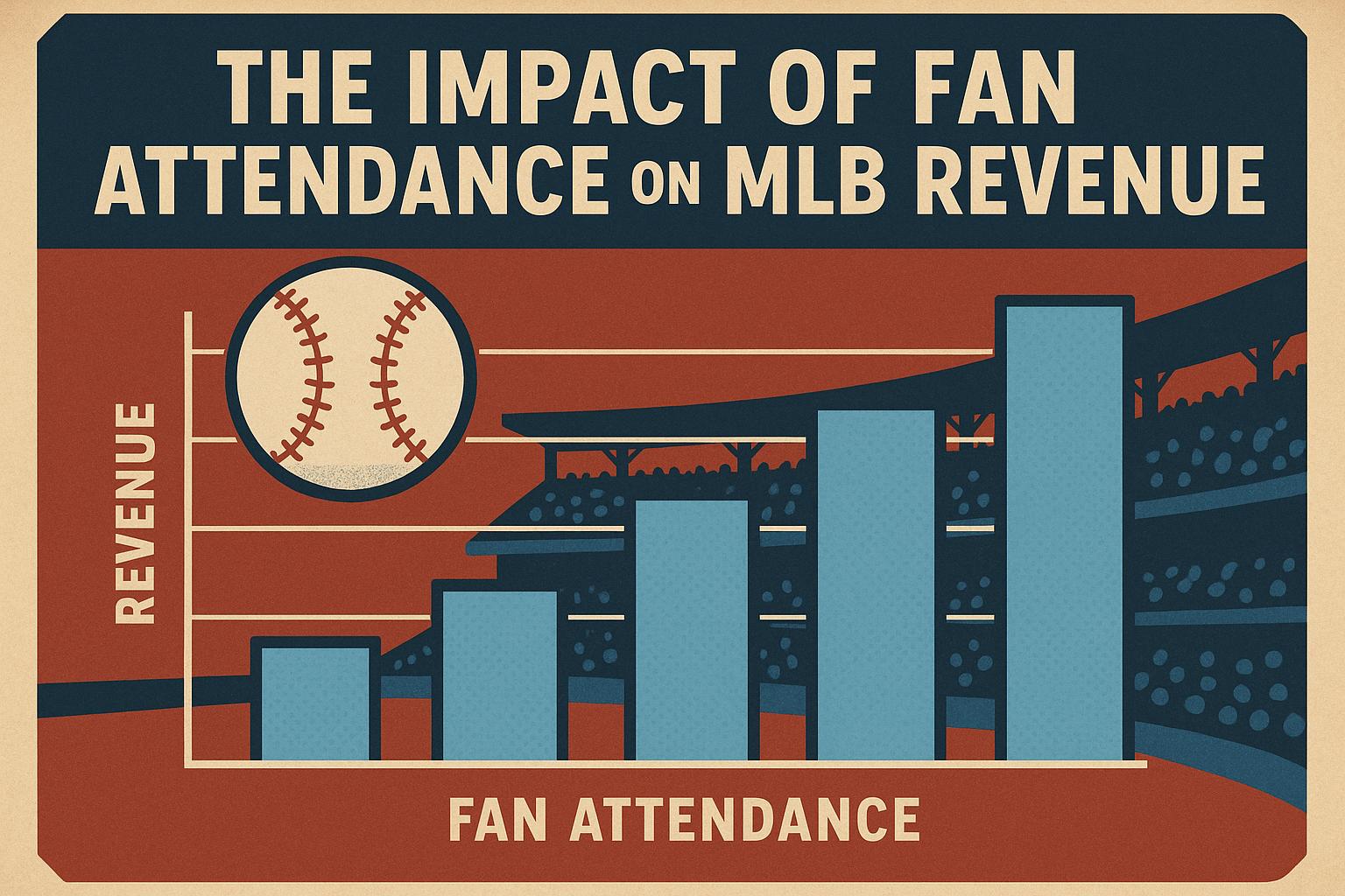 The impact of fan attendance on MLB revenue.
