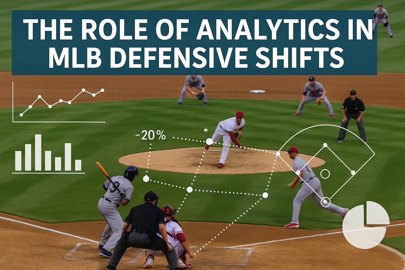 The role of analytics in MLB defensive shifts.